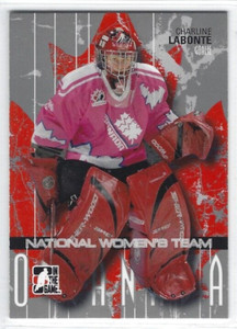 2007-08 In the Game O Canada #24 Charline Labonte (goalie)