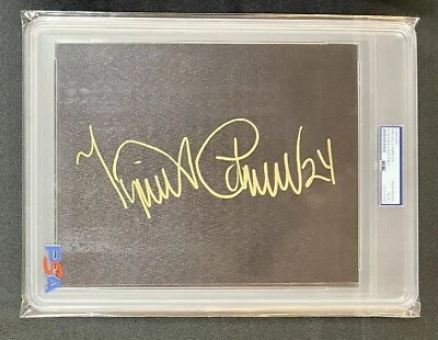 Detroit Tigers Miguel Cabrera Autographed Signed 8x10 Cut - Large Autograph PSA - Image 1 of 2