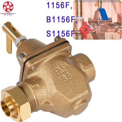 1/2" Boiler Pressure Relief Valve S1156F for Watts 1156F B1156F S1156F Replaces - Image 1 of 4