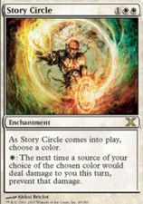 10th Edition Story Circle - Foil x1 Light Play, English Magic Mtg M:tG