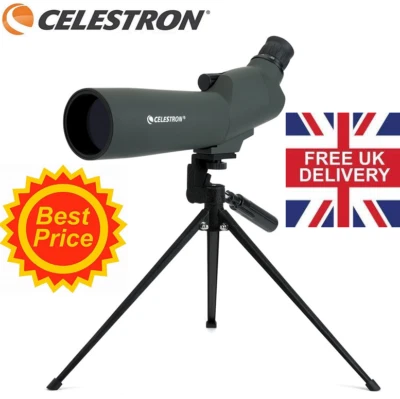 Celestron Upclose 20-60x60 45° Spotting Scope 52223 (Stock of UK) - Image 1 of 4