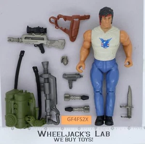 Fire Power John Rambo Sylvester Stallone Rambo 1985 1986 Coleco casi completo - Imagen 1 de 2