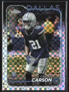 2024 Topps Chrome #276 Caelen Carson X-Fractor RC - Picture 1 of 2