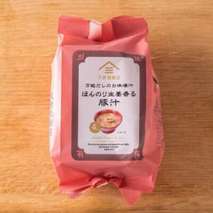 Sopa de miso de cerdo liofilizada Kuze Fuku comida instantánea preparada con jengibre Japón 65,2 g - Imagen 1 de 55