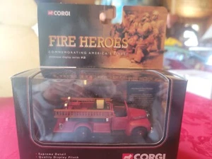 Corgi Heroes Fire Engine Fire Vehicle Mack B Open Pumper Philadelphia. CS90011 - Picture 1 of 2