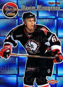 1999-00 Pacific Prism Holographic Mirror #16 Maxim Afinogenov - Picture 1 of 1