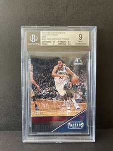 2015-16 Panini Threads Century Proof Red #184 Karl-Anthony Towns (RC) #’d 05/99
