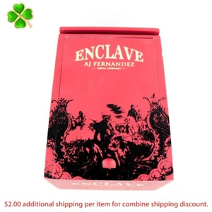 Enclave Belicoso Broadleaf Empty Wood Cigar Box 7" x 4.75" x 3.5" - Picture 1 of 12