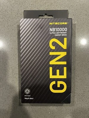 Banco de alimentación NITECORE NB10000 Gen 2 QC ultraligero doble puerto USB/USB-C 10000mAh Foto 1 de 2