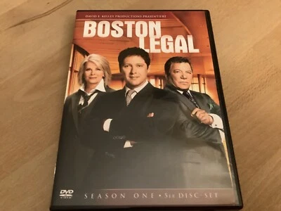 Boston Legal Season 1 DVD Box 5er Disc Set TV Serie Anwalt/Gericht - Bild 1 von 3