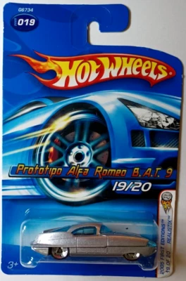 2005 Hot Wheels первое издание 🔥 Prototipo Alfa Romeo B.A.T. 9 🔥19/20 - Изображение 1 из 4