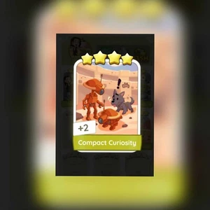 Compact Curiosity (🌟🌟🌟🌟) (Set 17) Monopo_ly-go Stickers ( STAR WARS ALBUM) - Picture 1 of 1
