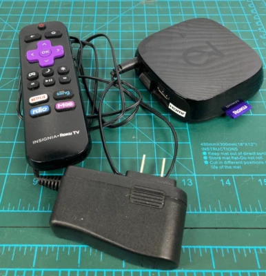 Roku 2 4210X Streaming Player (4210X) Black W/ Remote Power Cord - Image 1 of 4