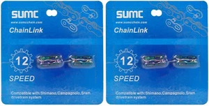 6/7/8/9/10/11/12 Speed Quick Link 4 Pairs Sumc Reusable Bicycle Chain Missing Li - Picture 1 of 12