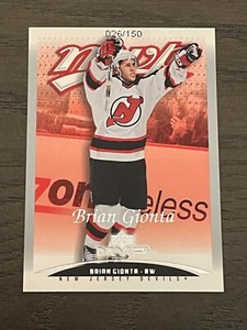 2003-04 Upper Deck MVP Silver Script Brian Gionta #256 New Jersey Devils /150