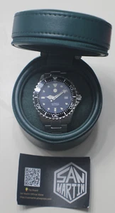 Exquisite SAN MARTIN Luxury 300M Diver Automatic Men's Watch - Picture 1 of 15