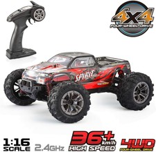 Ferngesteuertes Auto VATOS 4WD RC 36 km/h 1:16 Funkfernsteuerung unvollständig