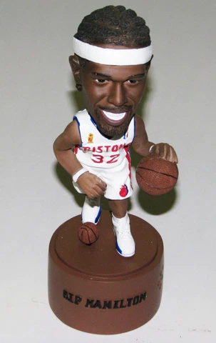 RICHARD "RIP" HAMILTON Detroit Pistons Talking Bobblehead - NIB Cover