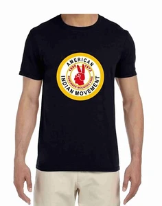Camiseta con logotipo de movimiento indio nativo americano ropa unisex tallas ajuste regular - Imagen 1 de 1