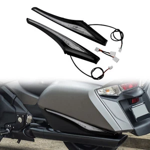 Saddlebags Accent Swoop Red LED Light Fit For Honda Goldwing GL1800 2012-2017 - Picture 1 of 9