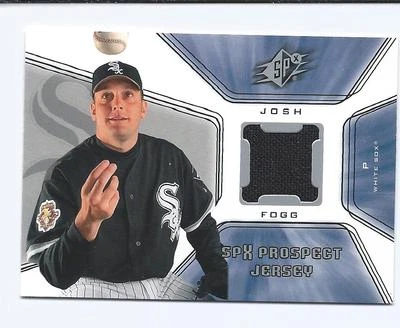 2001 UPPER DECK SPX Prospect Jersey #132  JOSH FOGG RC (White Sox) - Image 1 of 2