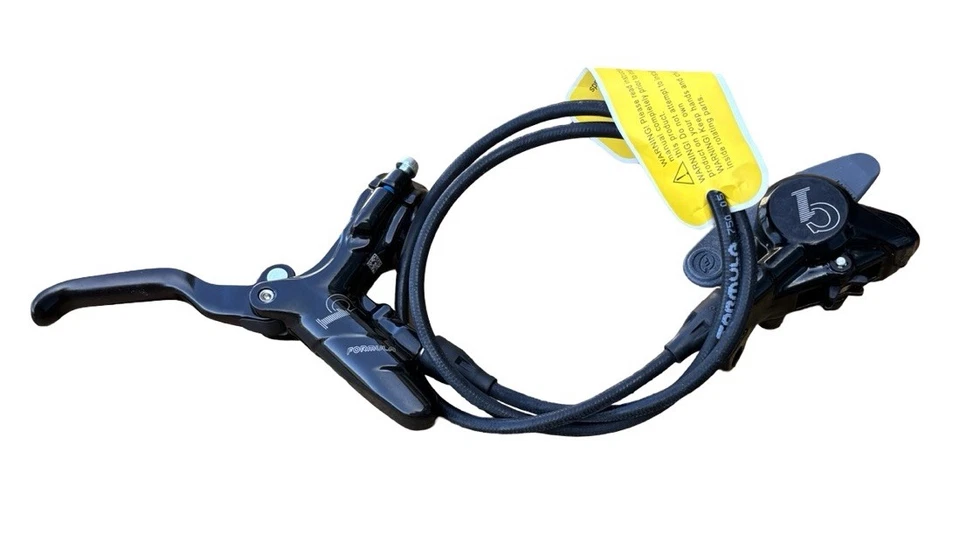 Freno de disco delantero italiano Formula C1 NOS RETRO 2 pistones negro Foto 1 de 4