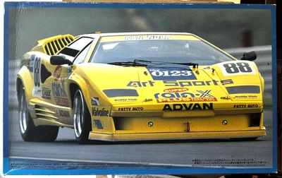 JGTC Art Rain-X Countach '94 1/16 Fujimi 10145 RARO kit in ottime condizioni - Immagine 1 di 4