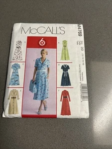 McCall's Pattern #M4769- Misses' Dresses - Sizes 12-18 New Uncut - Picture 1 of 5
