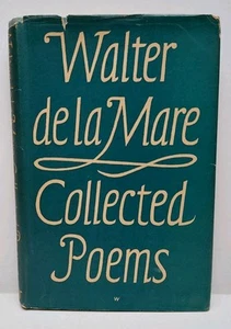 Collected Poems Walter de la Mare SIGNED Association Copy Vera Wainwright 1st UK - Picture 1 of 10