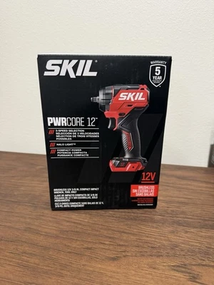 SKIL PWRCORE12 Llave de Impacto Inalámbrica Sin Escobillas 3/8" Driver (IW6744A-00 Foto 1 de 2