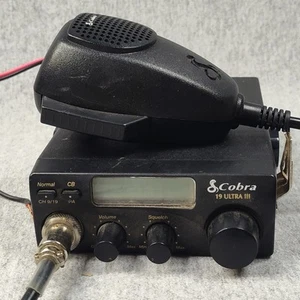 Radio CB compatta Cobra 19 ULTRA III 3 40 canali JEEP UTV testata funzionante - Foto 1 di 8