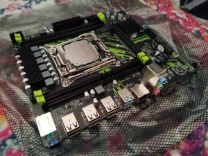 Intel X99 CPU Motherboard 32GB-RAM Combo - Bild 1 von 6