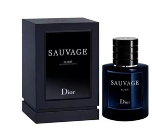 DIOR SAUVAGE ELIXIR 100mL Spray By CHRISTIAN DIOR Perfume For Men - Picture 1 of 2