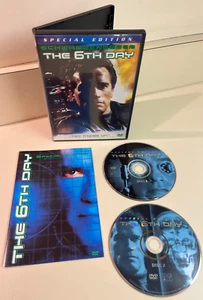 The 6th Day DVD, 2002, 2-Disc Set, Special Edition, Arnold Schwarzenegger, Bonus - Picture 1 of 6