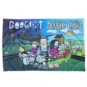 Boogie T/Boogie T.Rio Band Riddim & Blues Flag - Picture 1 of 5