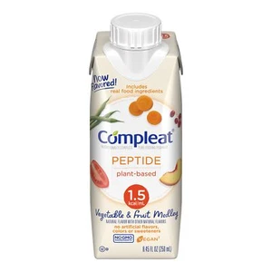 Nestle Compleat Peptide 1.5 Oral Supplement Fruit / Vegetable Medley Flavor 24 - Picture 1 of 4