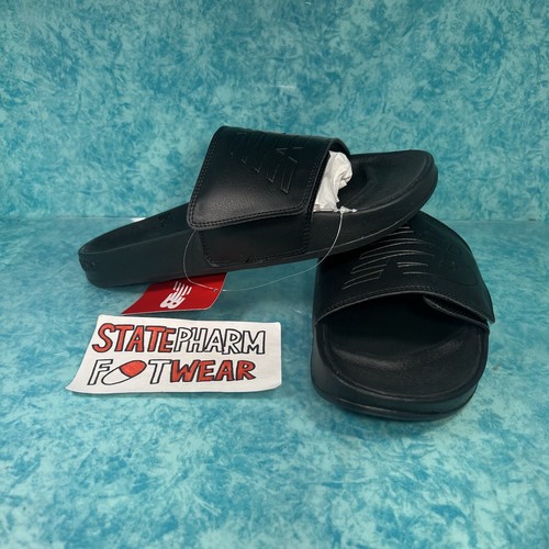 Sandali da uomo New Balance neri con cinturino basso atletico taglia 7