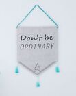 Joblot Bundle 10x Don't Be Ordinary Blue Wall Hanging Art Flag Tapestry! Resell