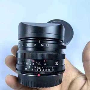 Metal Square Lens Hood W/TCap for VOIGTLANDER NOKTON 35mm F1.2 VM 23mm F1.2 VM - Picture 1 of 6