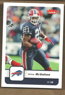 Willis McGahee 2006 Fleer #10 Buffalo Bills Ravens - Image 1 of 2