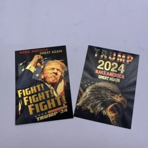 Donald Trump Card - Make America Great Again | Butler, PA on Front - Eagle Rear - Picture 1 of 2