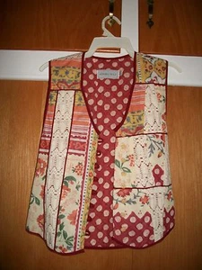 Womens Howard Wolf vtg. 70s multi-color ditsy boho vest size 6 - Picture 1 of 8