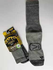 KEEN Wunderseam Hiking Merino Wool Men Targhee Crew Socks Made in USA (1 Pair) - Picture 1 of 1