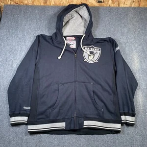 Mitchell & Ness Throwback Collection Oakland Raiders Zip Hoodie XXL - Bild 1 von 12