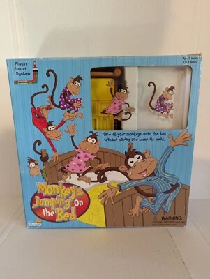  Five Little Monkeys Jumping on the bed game (Missing 1 Purple Monkey) **Read** - Image 1 of 4