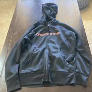 Oregon State Beavers Nike Fit Therma Womens Sweatshirt Size Medium Color Black. - Picture 1 of 4