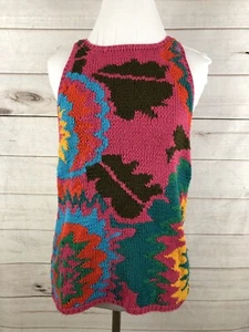 Vintage Damen Medium Pullover 80er Jahre Andrienne Vittadini ärmellos Fresh Prince - Bild 1 von 7
