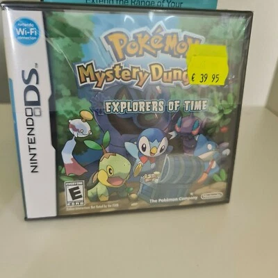 Nintendo DS Brand New Sealed Pokemon Mystery Dungeon Explorers of Time - Image 1 of 4
