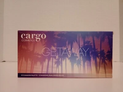 cargo Getaway Eye Shadow Palette: 12 Shadows (each .03 Oz.), Dual Ended Brush - Image 1 of 2