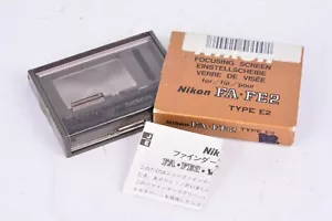 NIKON schermo di messa a fuoco tipo E2 per FA e FE2 - Imagen 1 de 6